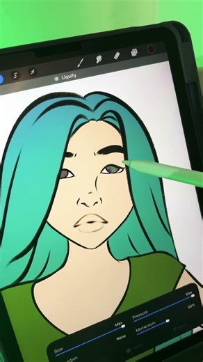 Color Picker Challenge! #art #cute #kawaii #digitalart #shorts