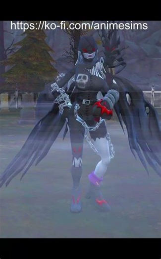 LadyDevimon - Digimon - The Sims 4 #sims4 #digimon #ladydevimon