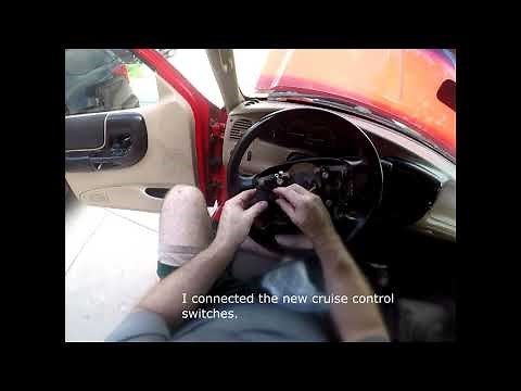 98 to 03 Ford Ranger Cruise Control Switch Replacement