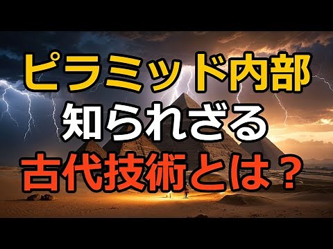 【最新発見】ギザのピラミッドの謎とスフィンクスの秘密｜古代エジプトの驚異的な建設技術