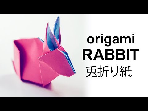 Origami Bunny Rabbit Tutorial - DIY - Paper Kawaii