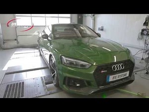 Audi RS5: chip tuning and dyno test at DTE Systems