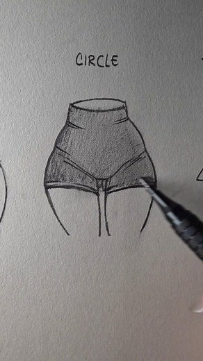 tutorial drawing waist down ✨️✏️ #reelsviralシ #tutorial️ #fypシ #drawing | Ari artdrawing