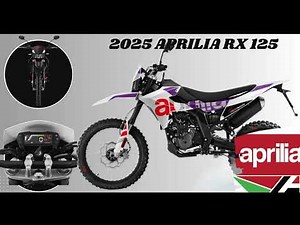 2025 Aprilia RX 125 – Rally-Ready Enduro at 15 HP!