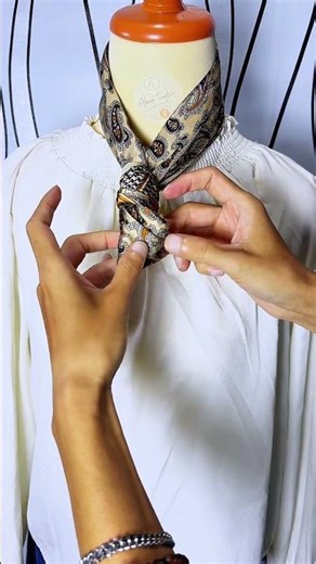 Master the Art of Ties & Knots: Scarves, Ties, and Shawls #scarfstyle #diyfashion #style