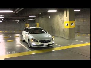 ボルボＶ60アプローチライトの様子