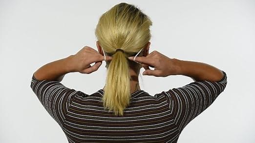 Instructional Guide to Face Mask Strap Use