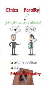 Ethics versus Morality