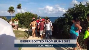 Justin Bieber Asked to Leave Mexico's Tulum Ruin Site