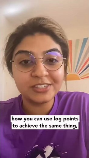 Debug using Logpoints