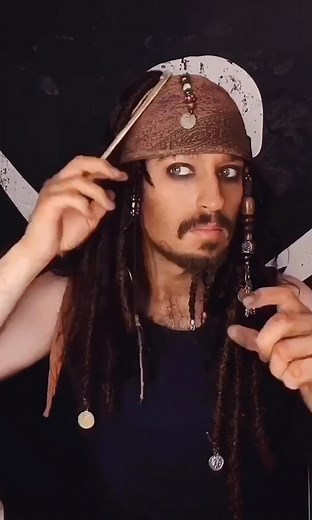 Male Pirate Cosplay Transformation Tutorial