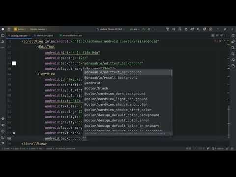 B1 - Lập Trình Di Động Cơ Bản trên Android Studio