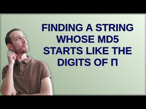 Codereview: Finding a string whose MD5 starts like the digits of π