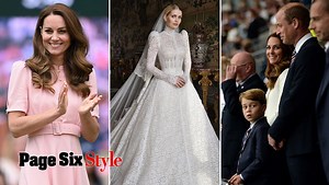 From Lady Kitty's wedding to Wimbledon: Summer's top royal style moments