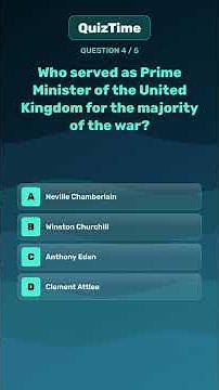 World War II Trivia: Test Your Knowledge 🧠