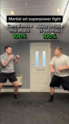 Martial art superpower fight