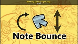 Bouncing Notes | Psych engine Script Mod for Friday Night Funkin' | FNF Mods