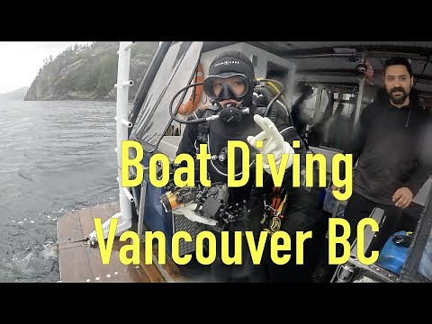 Scuba Diving HMCS Annapolis & Halkett Wall in Howe Sound with Sea Dragon Charters