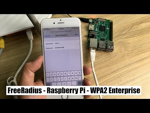 Authenticate Wi-Fi with Username & Password | FreeRadius + Raspberry Pi
