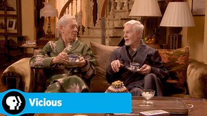 31K views · 486 reactions | Chart a year in the life of Freddie (Ian McKellen) and Stuart (Derek Jacobi) in a special hour-long VICIOUS! From new inheritances and birthday parties, to shared secrets and big announcements, the gang returns for more laughs in this series finale special. Premieres TONIGHT at 8/7c on PBS. #ViciousPBS | PBS | Facebook