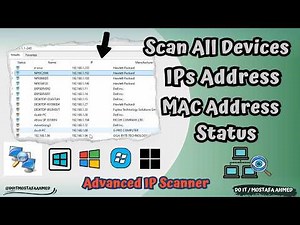 How to Scan All IP Addresses in Your LAN | Easy Network Scanning Guide