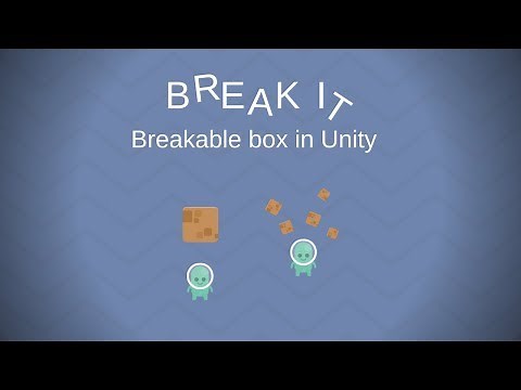 Break the box - using Unity and particle systems