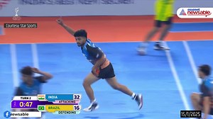 Kho Kho World Cup 2025: Top 5 Match Highlights as India Triumphs Over Brazil 64-34 | WATCH #KhoKhoWorldCup2025 #IndiaVsBrazil #KhoKhoHighlights #Sports #IndianTeam #Victory #IndiraGandhiStadium #NewDelhi #KhoKhoWorldCup #KhoKho2025 #IndianTeam #IndianMenTeam #IndianSquad #PratikKiranWaikar #SportsNews #khokho #khokholover #IndiaHosts #WorldCup #Sports #khokhochampions #khokhoplayers #kkwc2025 Kho Kho player - Pratik Waikar | Kho Kho World Cup India | | Asianet Newsable