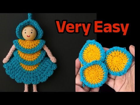 Very Easy Crochet Doll Keychain Tutorial | Simple Step-by-Step for Beginners