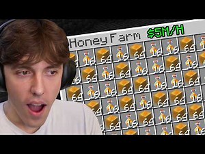He Built The Largest Honey Farm on Donut SMP