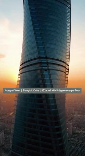 Shanghai Tower Drone View - China's Tallest Skyscraper Revealed