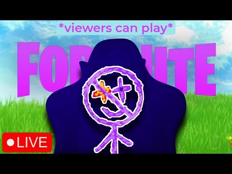Playing Fortnite With Viewers! *COME JOIN*