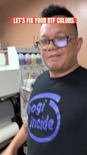 Time to get those #dtf colors straight! 🌈 We take time in ensuring all of our colors are working and accurate for your DTF transfers, because we don’t want to send any subpar quality to anyone. AND, Here’s how you can fix your DTF colors as well! Our #dtftransfers are ULTRA vibrant because it stays true to your colors even enchancing its print quality! 🙌🏼 So, check out some of our FREE game with our FREE sample pack from our site. 🧡 #tshirtprinting #dtfprinting #tshirttransfers #printondeman