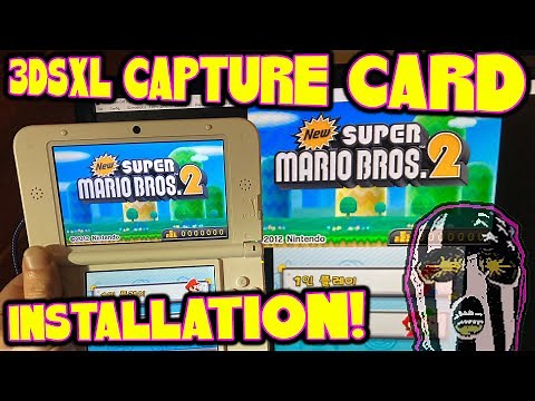3DS XL / LL Capture Card Installation - Optimize Capture Kit