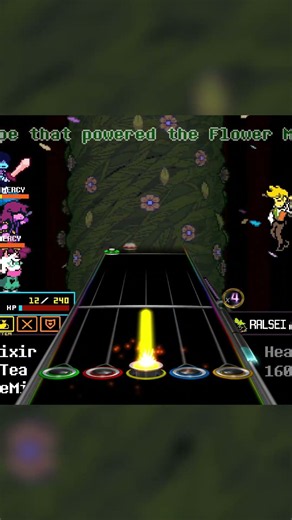 "Flower Man" From Deltarune Played Clone Hero (Part 7) #deltarune #gaming #music #undertale
