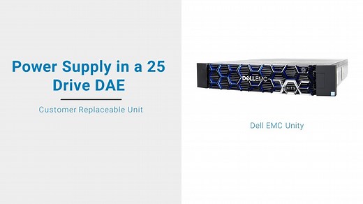 Unity Storage Processor Replacement