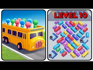 Bus Out Level Game 10 Walkthrough || Bus Out - Bus Jam Puzzle Game