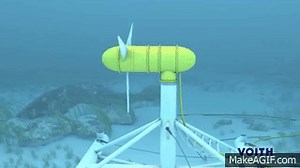 Ocean Energy - Tidal Current Turbine on Make a GIF