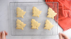 These cut out sugar cookies are perfect for Christmas! They’re paleo, AIP, gluten-free, and made without refined white sugar. Get the recipe here - https://unboundwellness.com/christmas-cut-out-sugar-cookies/ | Unbound Wellness
