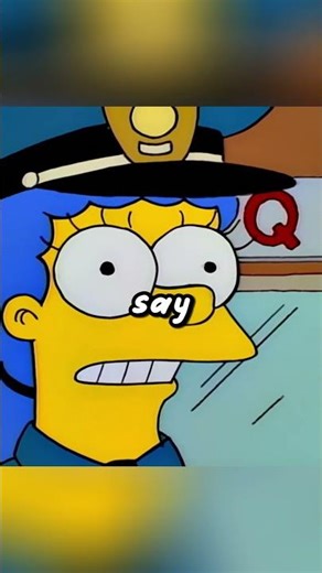 Marge becomes a police officer #simpsons