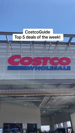 Top 5 Costco deals of the week! Whats the best deal you’ve found at Costco recently? #costco #costcoguide #costcofinds