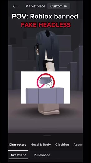 Best working headless in 2026 #roblox #robloxheadless #cheapheadless #fyp #headless