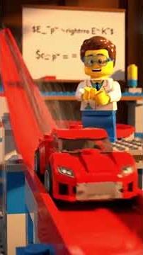 Using LEGO to illustrate a simple physics principle