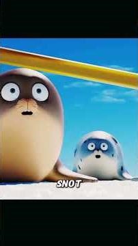 Fun Fact Gone Wrong: Baby Seal Snot Is Shockingly Hard 🤯 #babyseal #spottedseal