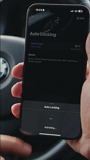 Enabling auto lock in BMW with OBDeleven