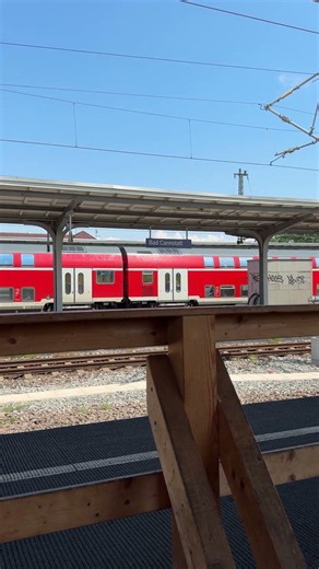 🚆🔥 DOPPEL-BR 146! RE 5 mit nur 2 Dostos durch Bad Cannstatt Richtung Stuttgart Hbf 😳 #train