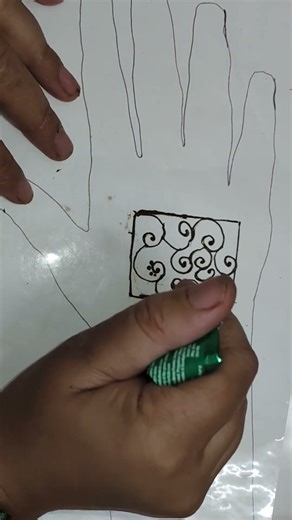 बॉक्स डिजाइन #art #preetu #bridalmehndidesigns #mehndi #kidseducatio #ytshorts #