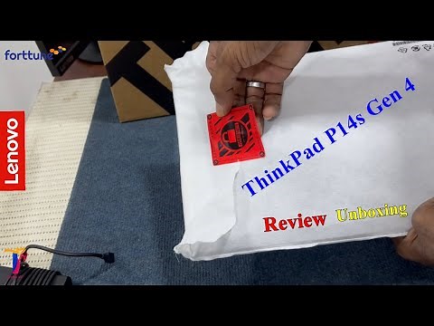 Lenovo ThinkPad P14s Gen 4 Core i7 13th Gen Unboxing and Review | Upgrade Options