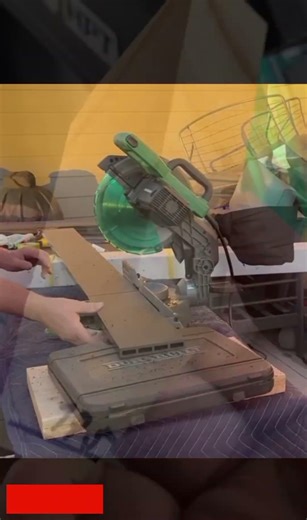 10” Compound Miter Saw 🔥 15-Amp Power + Shadow Line Accuracy (Clean Cuts Every Time!) #usa