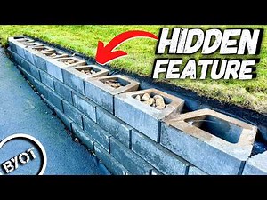 How To Build A Retaining Wall Pro Tips!