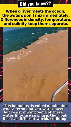 Two Oceans Meet… But Never Mix 😳
